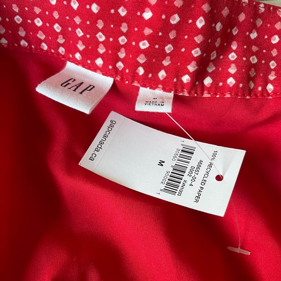 Gap Highlow Ruffle Maxi Skirt - Red Polka Dot - Picture 3 of 3